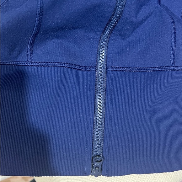 Lululemon navy blue hooded Long Jacket - Picture 13 of 16